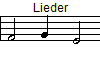 Lieder